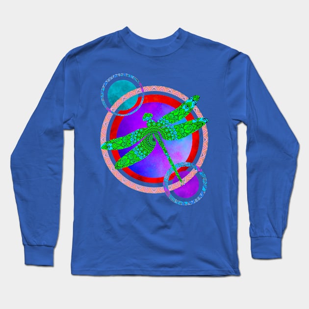 Buzzing Buddy Long Sleeve T-Shirt by AubreyBriteArt